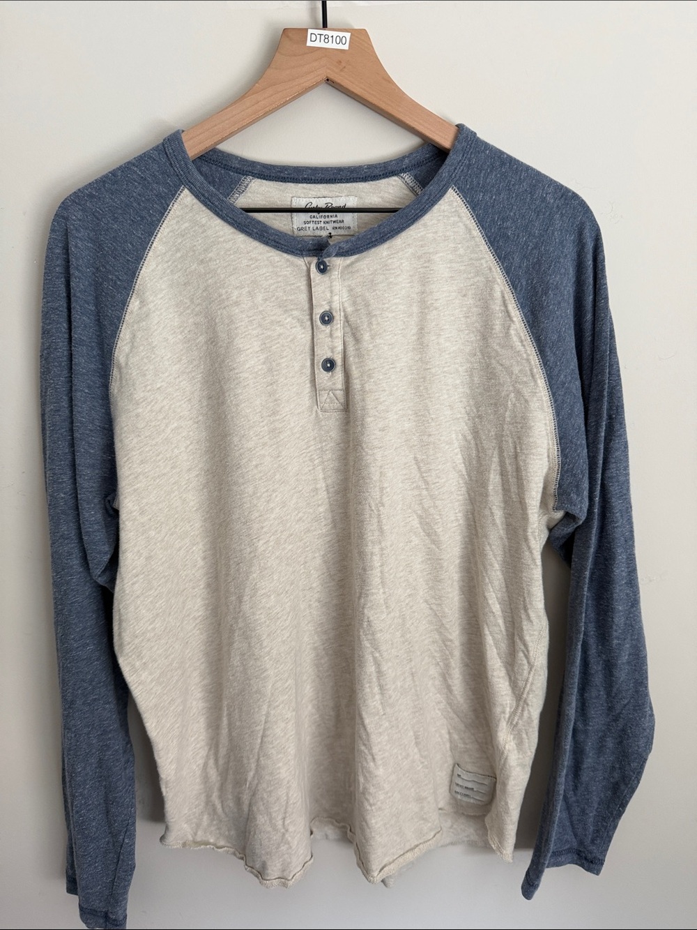 Lucky Brand Henley T Shirt Large